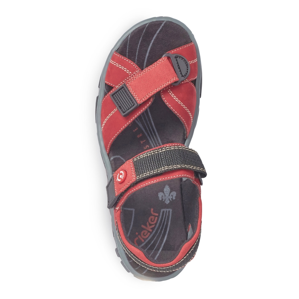 detail Dámské sandály  RIEKER<br><small> 68851-33 červená S2</small>