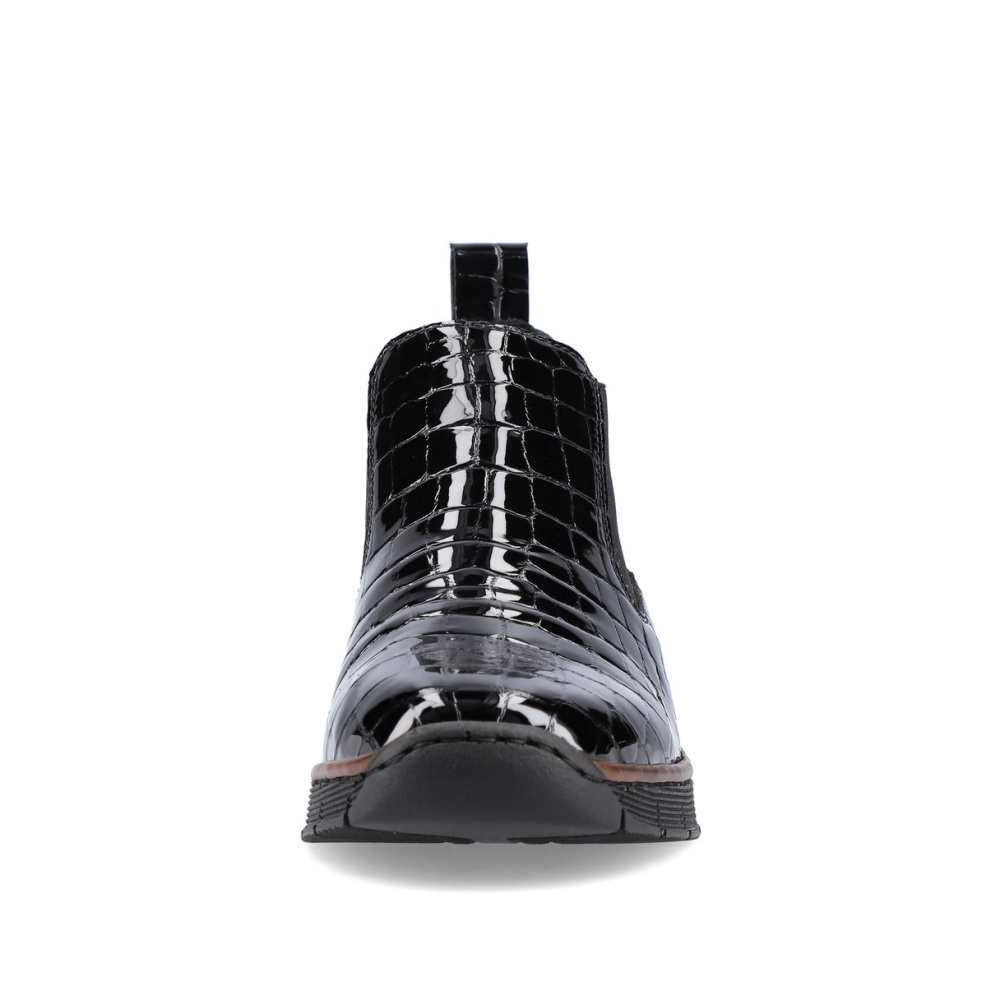 detail Dámská kotníková obuv RIEKER 53794-01 černá W3