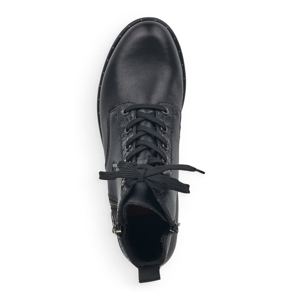 detail Dámská kotníková obuv  RIEKER<br><small> 77814-00 černá W2</small>