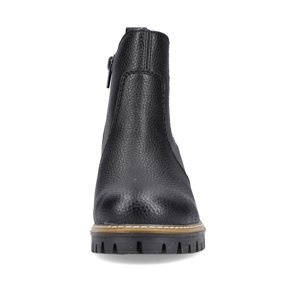 detail Dámská kotníková obuv  RIEKER<br><small> Y8650-00 černá W3</small>