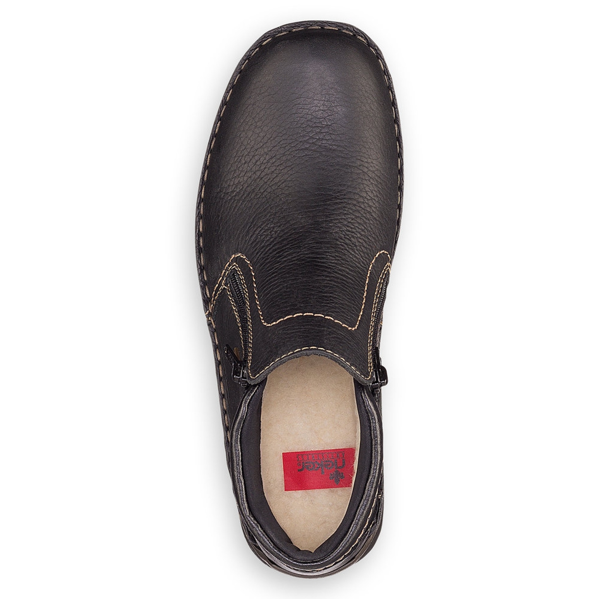 detail Pánská kotníková obuv  RIEKER<br><small> 05373-00 černá W2</small>