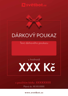 Dárkový poukaz k narozeninám