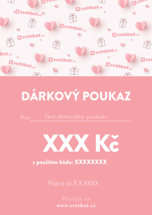 Dárkový poukaz z lásky