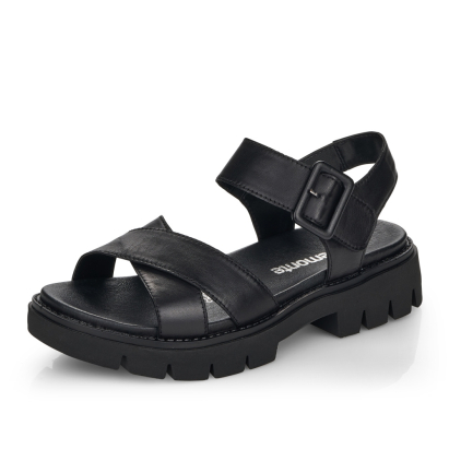 Dámské sandály REMONTE D7950-00 černá S4