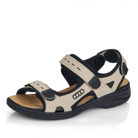 Dámské sandály RIEKER 64582-60 béžová S4
