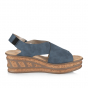 náhled Dámské sandály RIEKER 68184-14 modrá S2