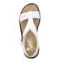 náhled Dámské sandály RIEKER 64577-80 bílá S4
