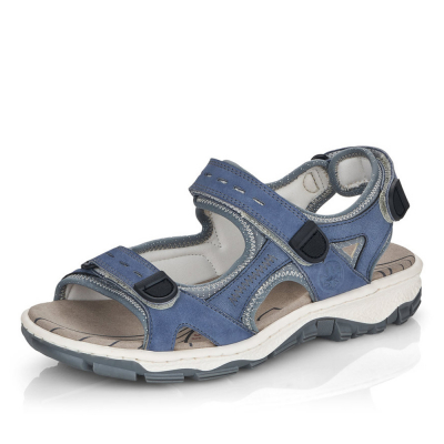 Dámské sandály RIEKER 68874-14 modrá S2