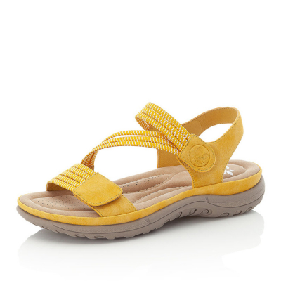 Dámské sandály RIEKER V8873-68 žlutá S2