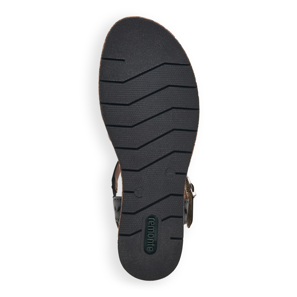 detail Dámské sandály REMONTE D3055-00 černá S2