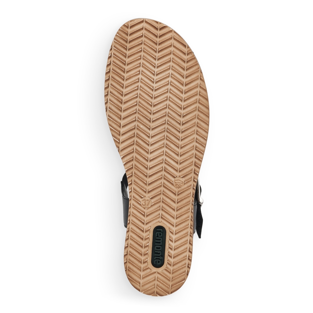 detail Dámské sandály REMONTE D6454-00 černá S4