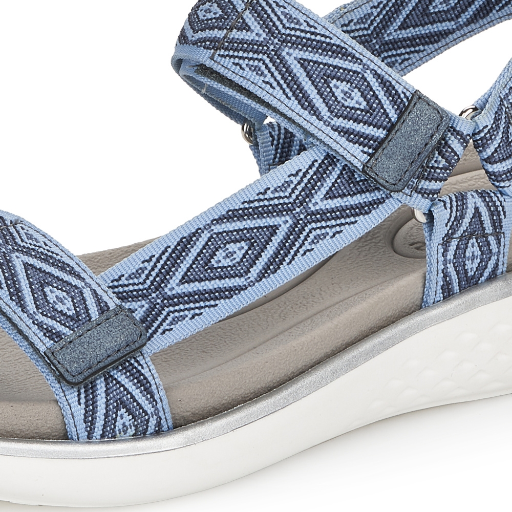 detail Dámské sandály REMONTE D7753-12 modrá S2