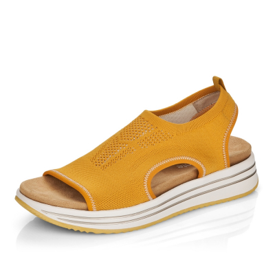 Dámské sandály REMONTE R2955-68 žlutá S2