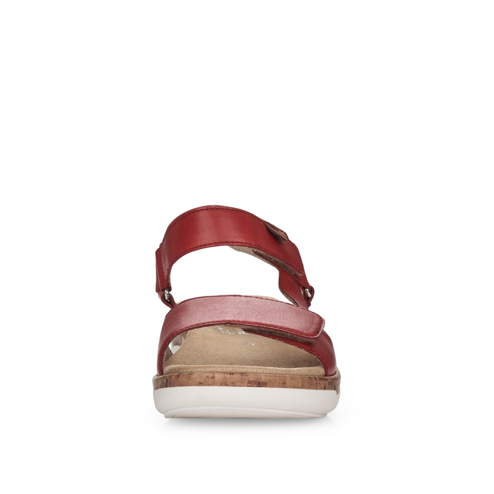detail Dámské sandály REMONTE R6855-33 červená S2
