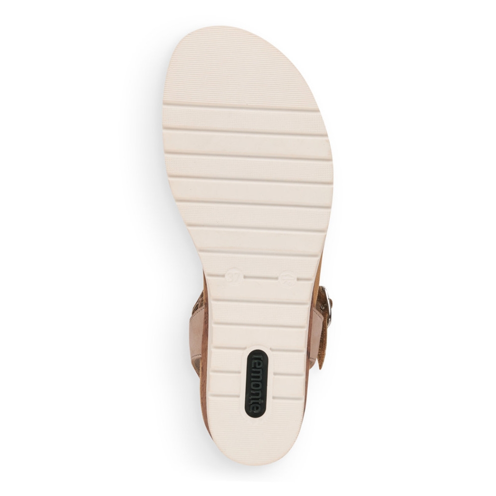 detail Dámské sandály REMONTE R6156-60 béžová S2