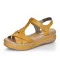 náhled Dámské sandály RIEKER V0919-68 žlutá S4