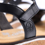 náhled Dámské sandály RIEKER V3661-00 černá S3