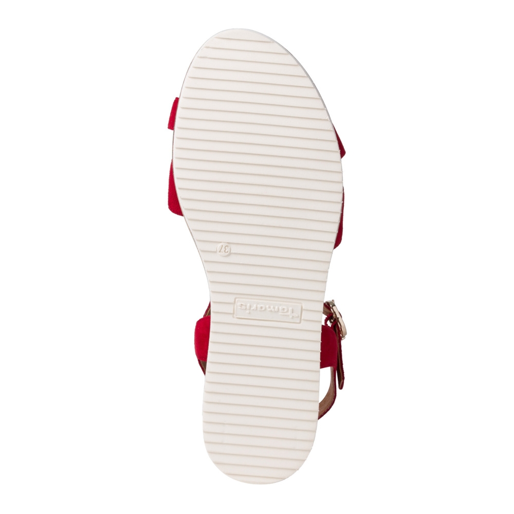 detail Dámské sandály TAMARIS 28225-28-501 červená S2