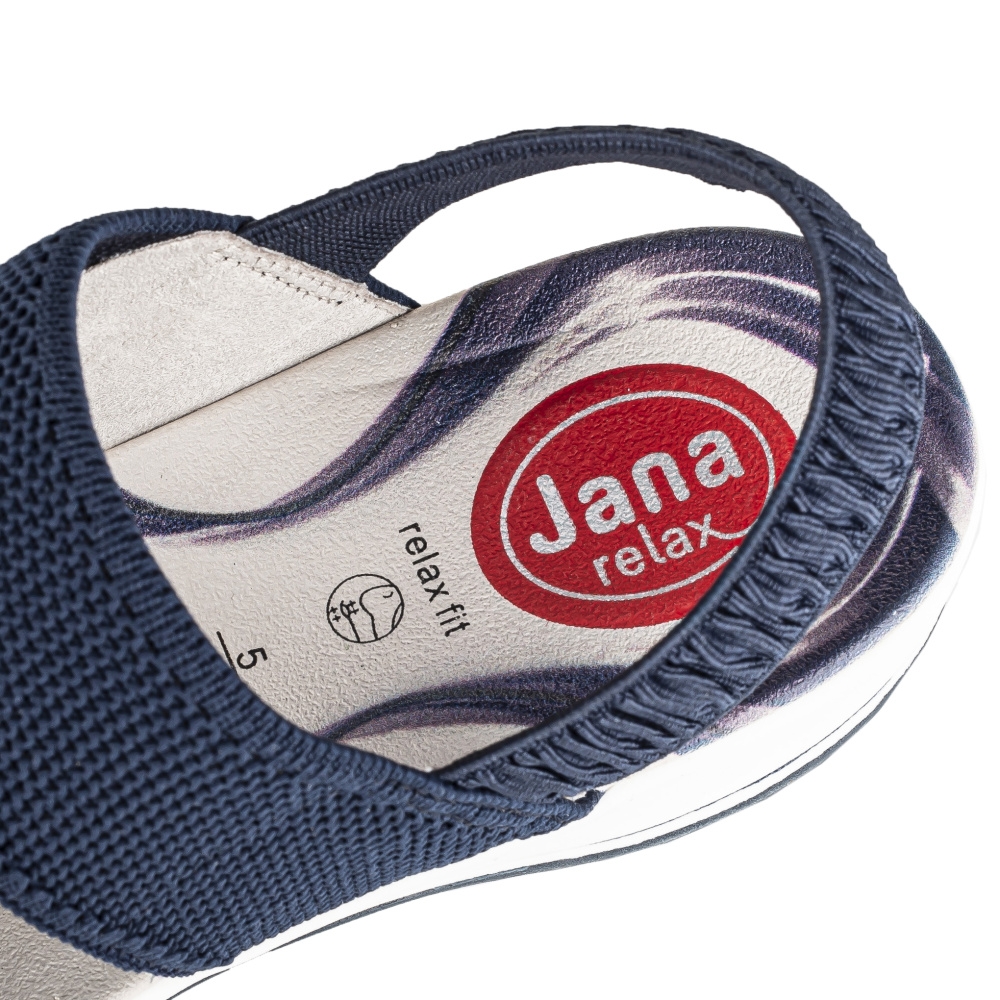detail Dámské sandály JANA 28729-28-805 modrá S2
