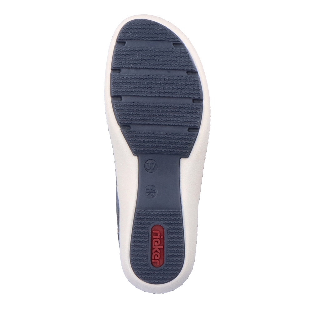 detail Dámské sandály RIEKER 44861-12 modrá S3