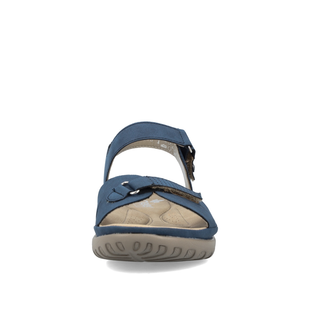 detail Dámské sandály RIEKER 64853-14 modrá S3