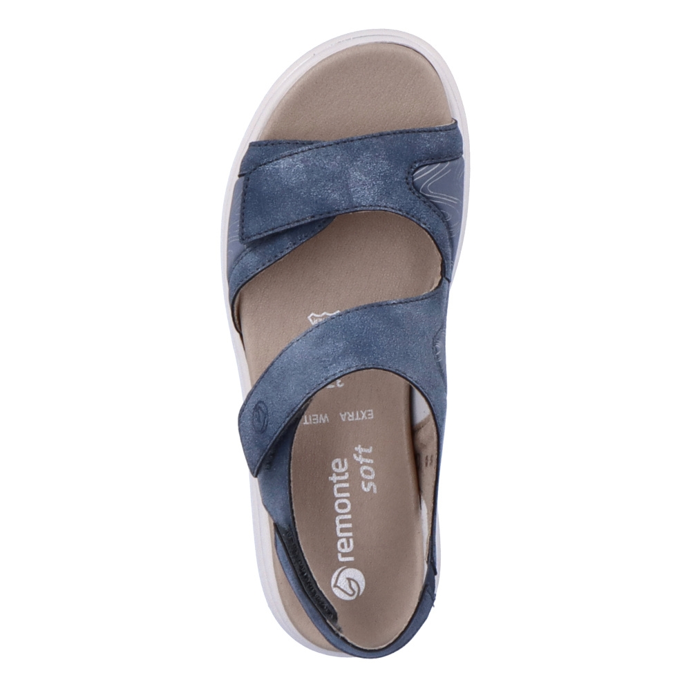 detail Dámské sandály REMONTE D0L54-12 modrá S3