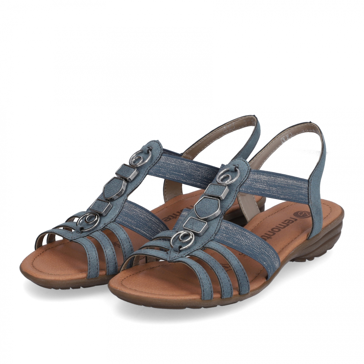 detail Dámské sandály REMONTE R3654-14 modrá S3