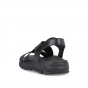 náhled Dámské sandály RIEKER REVOLUTION V8408-00 černá S3