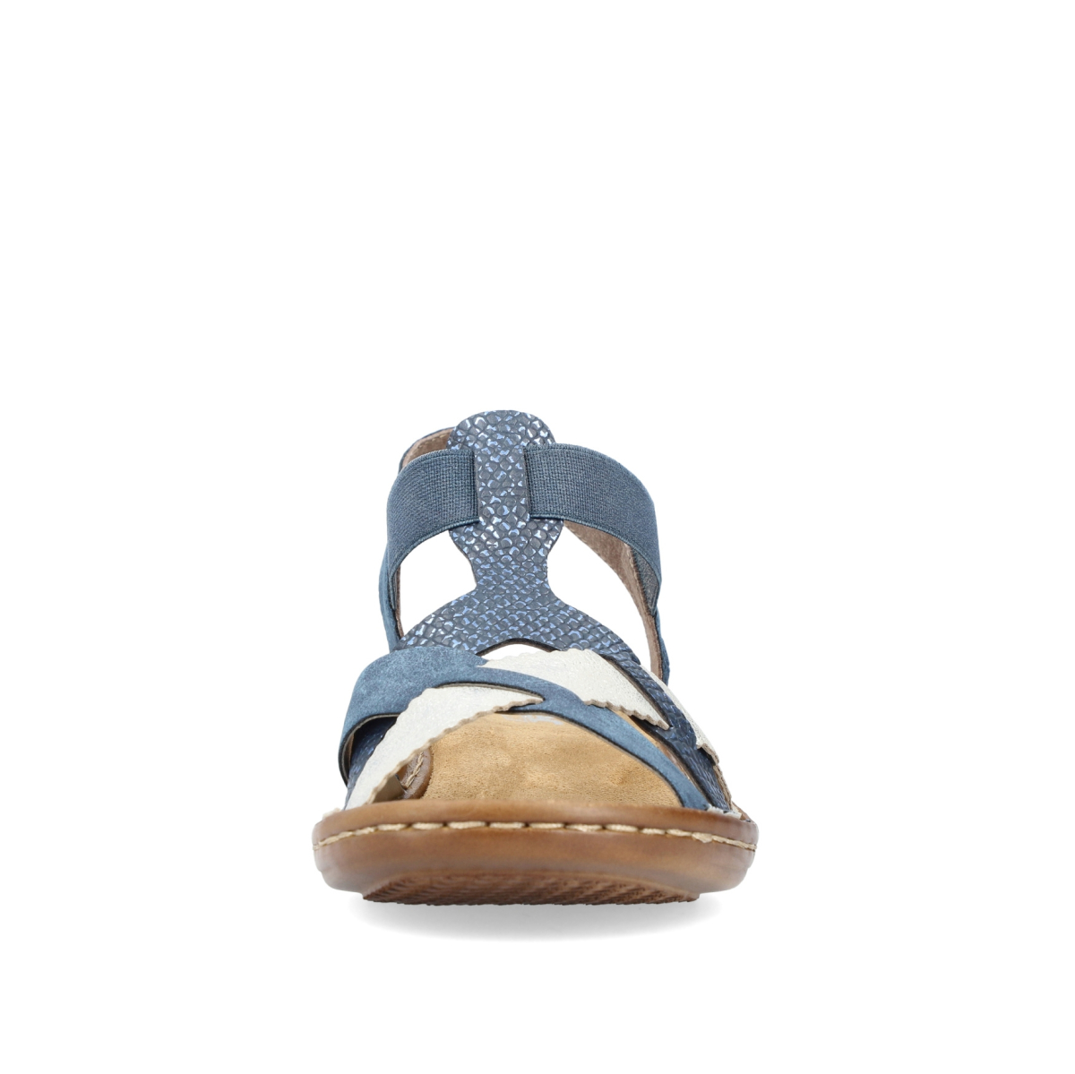 detail Dámské sandály RIEKER 60879-14 modrá S3