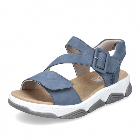 Dámské sandály RIEKER 69071-10 modrá S3
