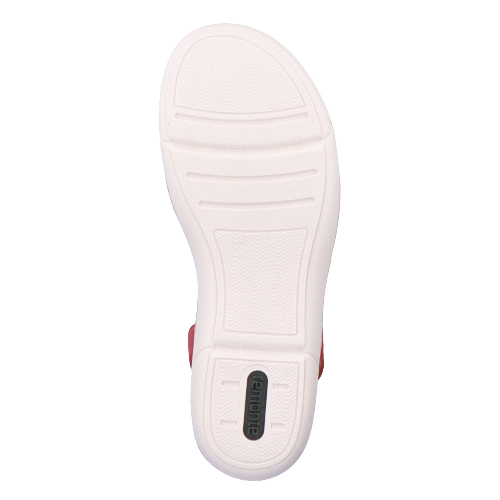 detail Dámské sandály REMONTE R6859-33 červená S3