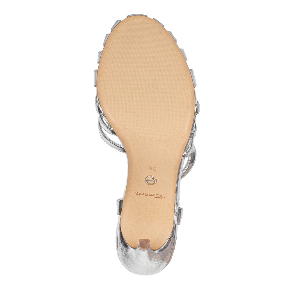 detail Dámské sandály TAMARIS 28038-30-941 stříbrná S3