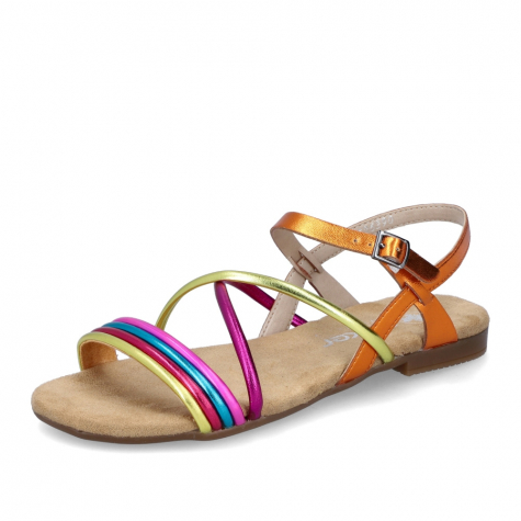 Dámské sandály RIEKER 65263-90 oranžová S4