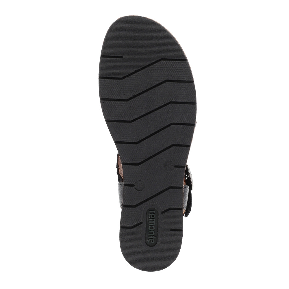 detail Dámské sandály REMONTE D3069-02 černá S4