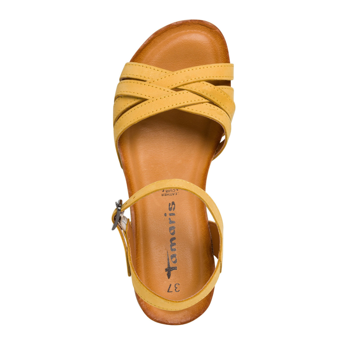 detail Dámské sandály TAMARIS 28342-24-604 žlutá S1