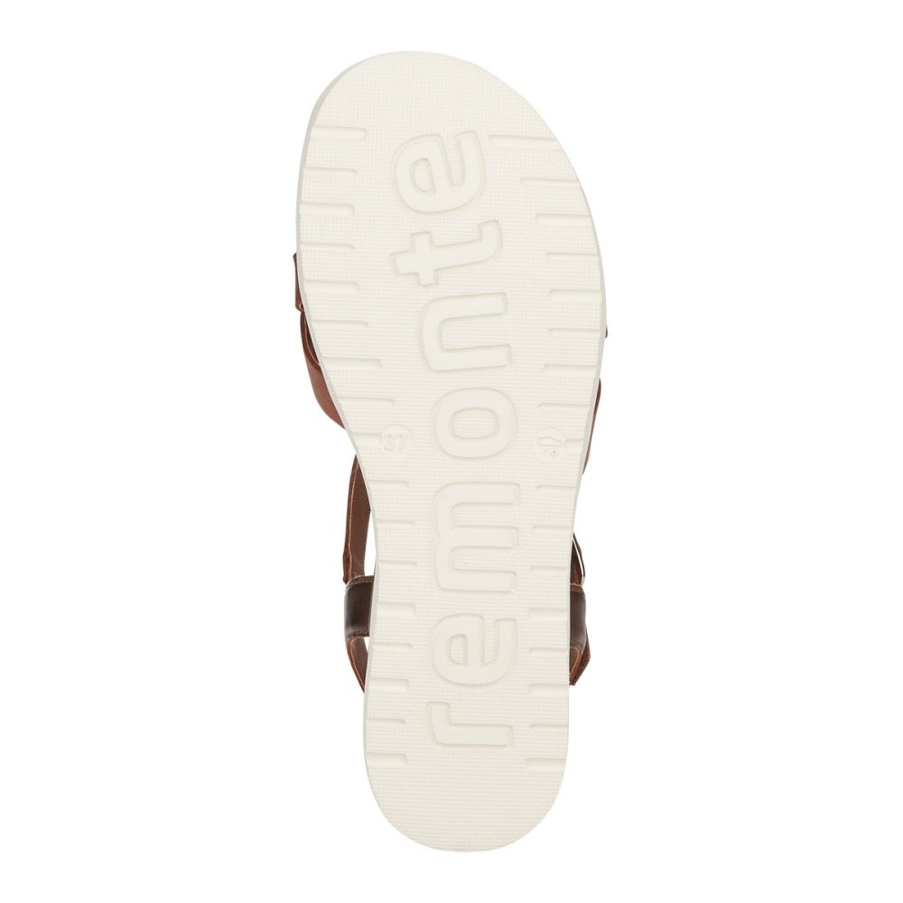 detail Dámské sandály REMONTE D4060-24 hnědá S1