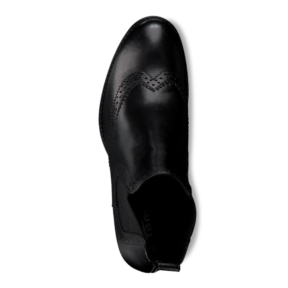 detail Dámská kotníková obuv TAMARIS 25005-25-003 černá W0