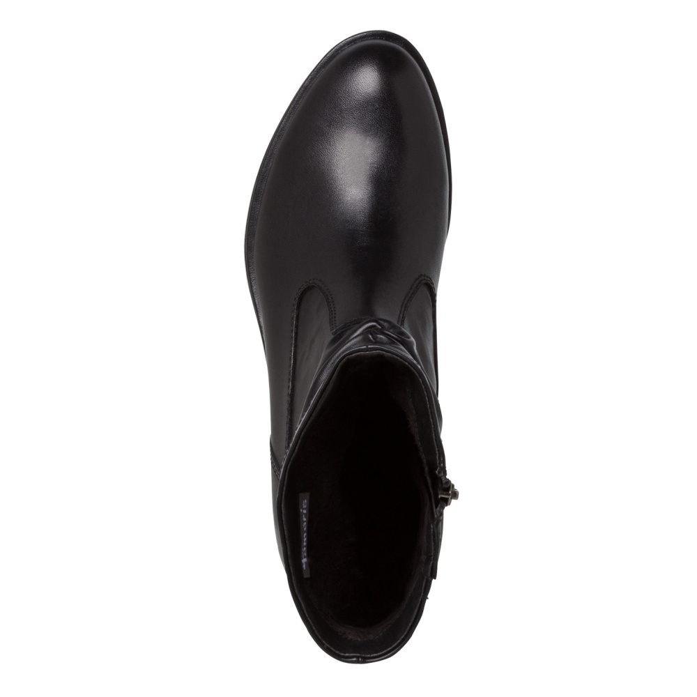 detail Dámská kotníková obuv TAMARIS 25055-25-001 černá W1
