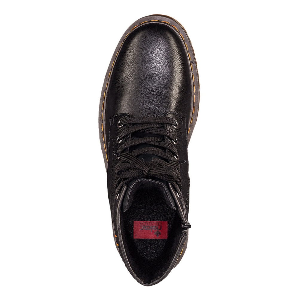 detail Pánská kotníková obuv RIEKER 32601-01 černá W1