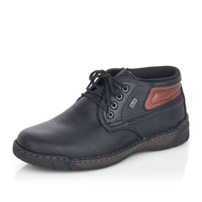 Pánská kotníková obuv RIEKER B0343-00 černá W1