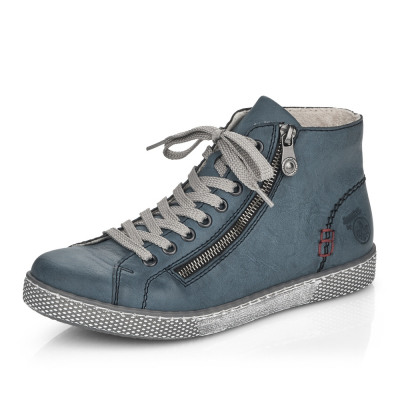 Dámská kotníková obuv RIEKER Z1221-14 modrá W2