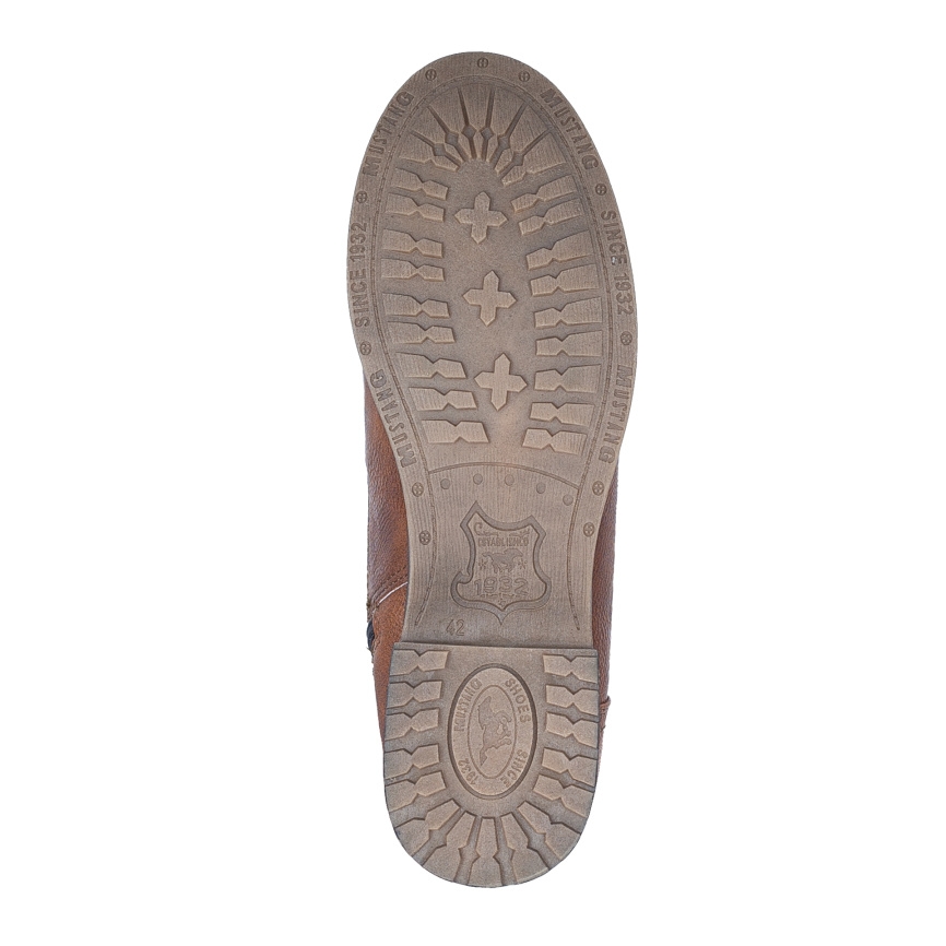 detail Dámská kotníková obuv MUSTANG 1139630-307 hnědá W3