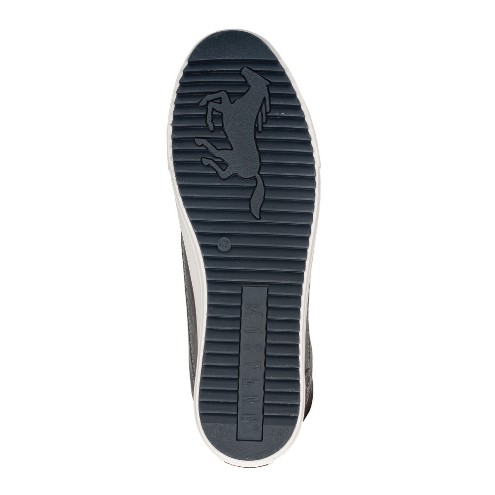detail Pánská kotníková obuv MUSTANG 4129502-259 šedá W3