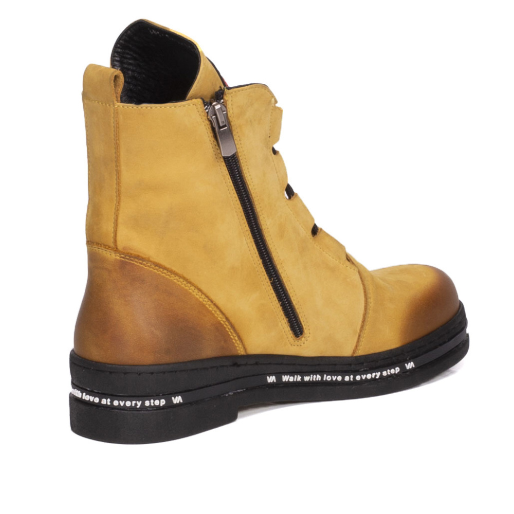 detail Dámská kotníková obuv IBERIUS 0010-607-519 žlutá W0
