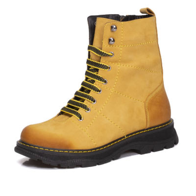 Dámská kotníková obuv IBERIUS 0318-202-029 žlutá W0