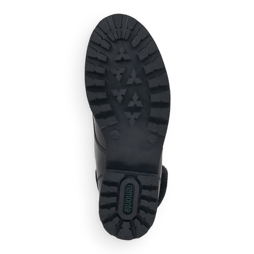 detail Dámská kotníková obuv REMONTE D8463-01 černá W3