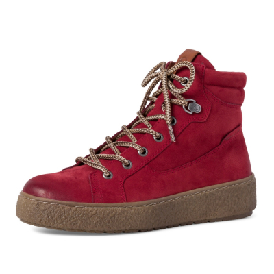 Dámská kotníková obuv TAMARIS 25216-27-501 červená W1