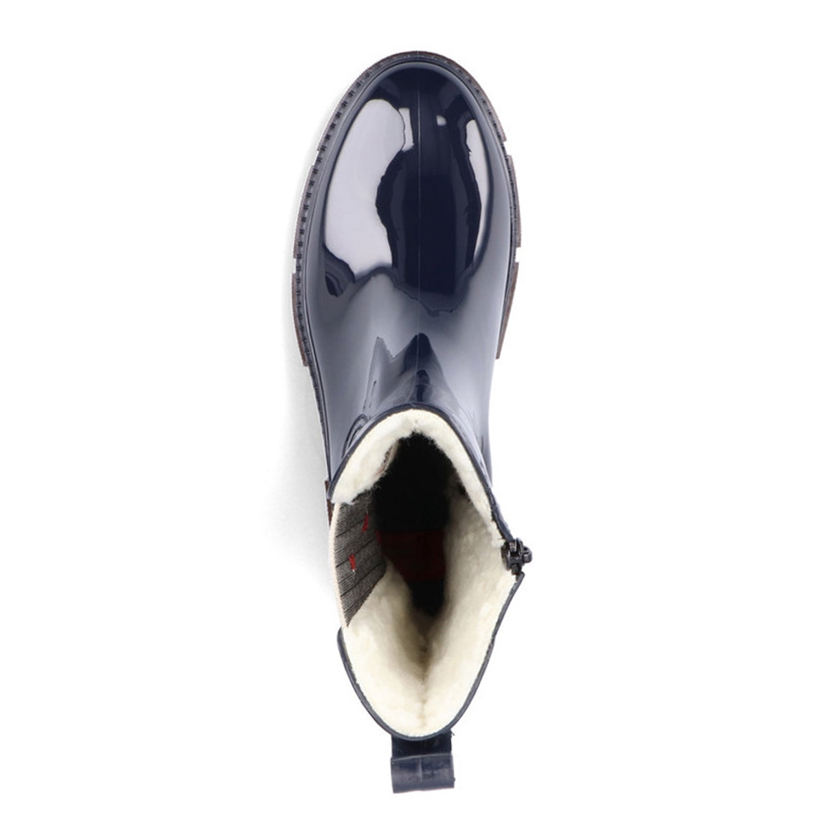 detail Dámská kotníková obuv RIEKER P8553-14 modrá W1