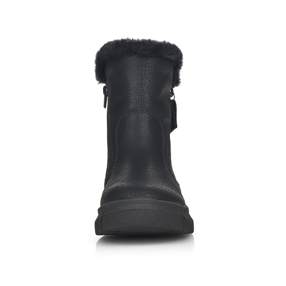 detail Dámská kotníková obuv RIEKER X3461-00 černá W3