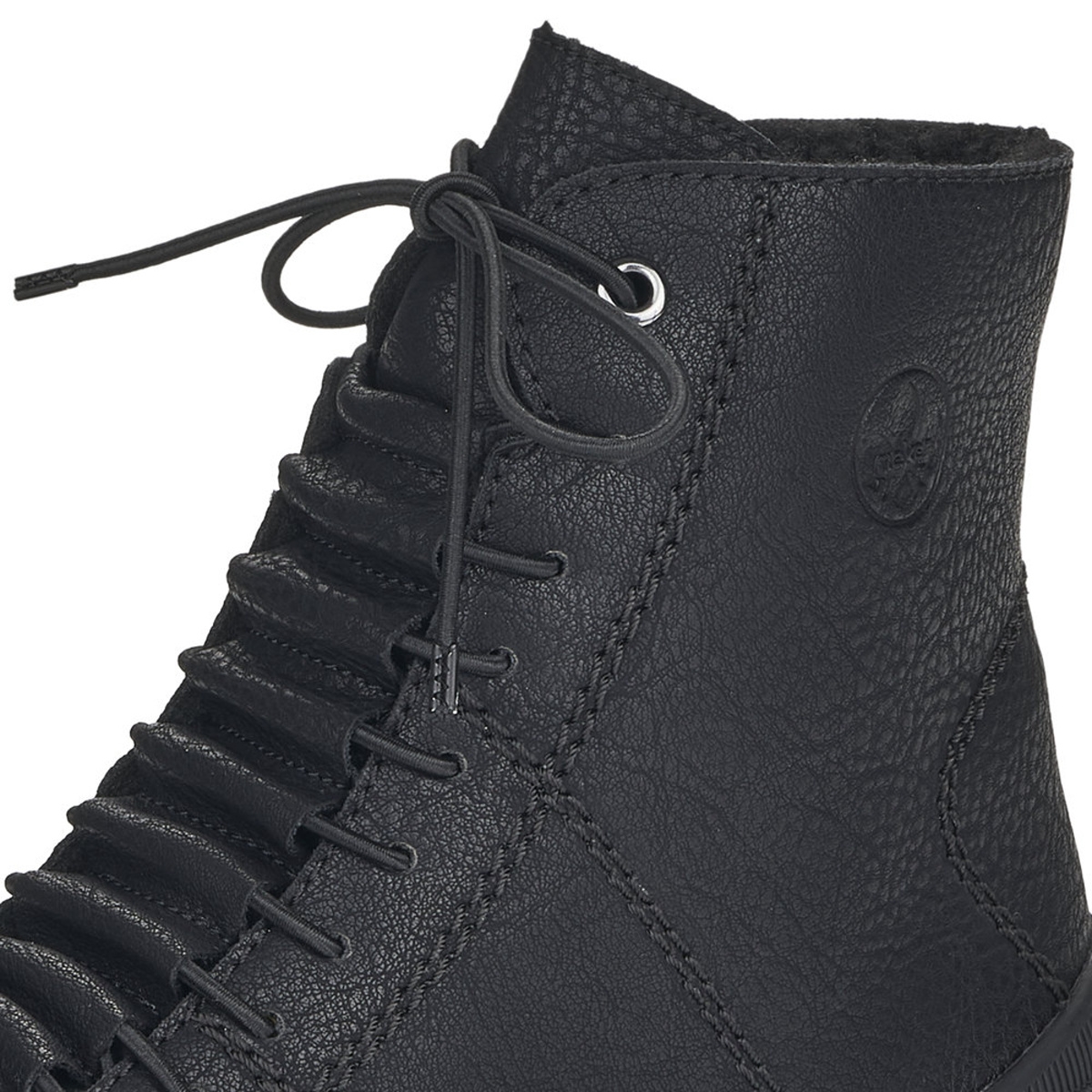 detail Dámská kotníková obuv RIEKER X4428-00 černá W1